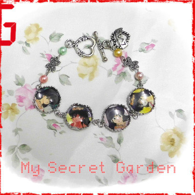 Kimagure Orange Road きまぐれオレンジ☆ロード Madoka Ayukawa anime Cabochon Bracelet  Kimagure Orange Road きまぐれオレンジ☆ロード Madoka Ayukawa anime Cabochon Bracelet